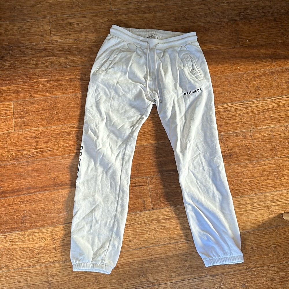 Jones builders wrkwr Malibu sweatpants in white